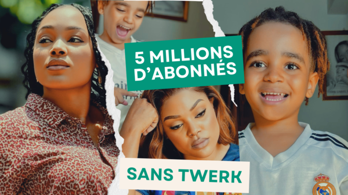 5 millions d’abonnés, Benedict Kalengay, l’influenceuse qui défie TikTok sans twerk ni clichés avec son fils co-star 96 Benedict Kalengay